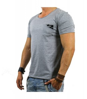Gray Basic T-Shirt