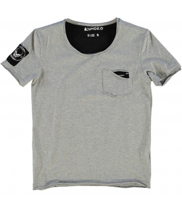 Gray Basic T-Shirt