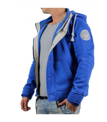 Blue Gray Line Jacke